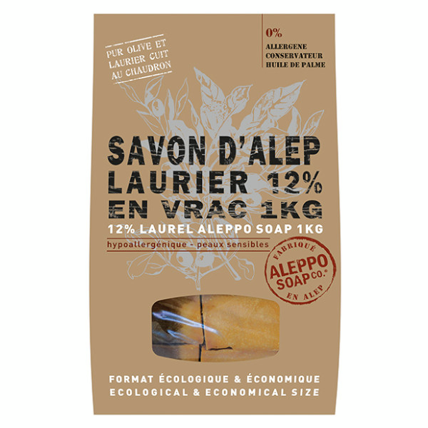 Savon Alep 12% Vrac 1kg