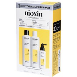 System 1 Coffret fidélité cheveux clairsemés