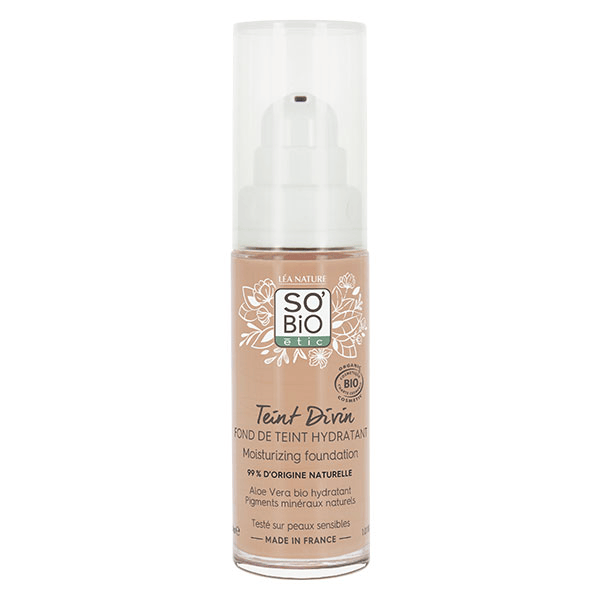 So'Bio Étic Teint Divin Fond de Teint Hydratant Bio N°20 Beige Rosé 30ml