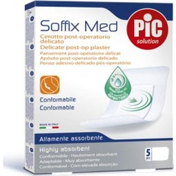 Pic Soffix Med Antibactérien Post Op Enveloppe adhésive 10 X 8 C