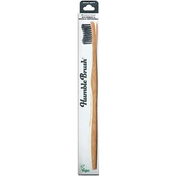 Brosse à dents adulte Bambou souple Noir