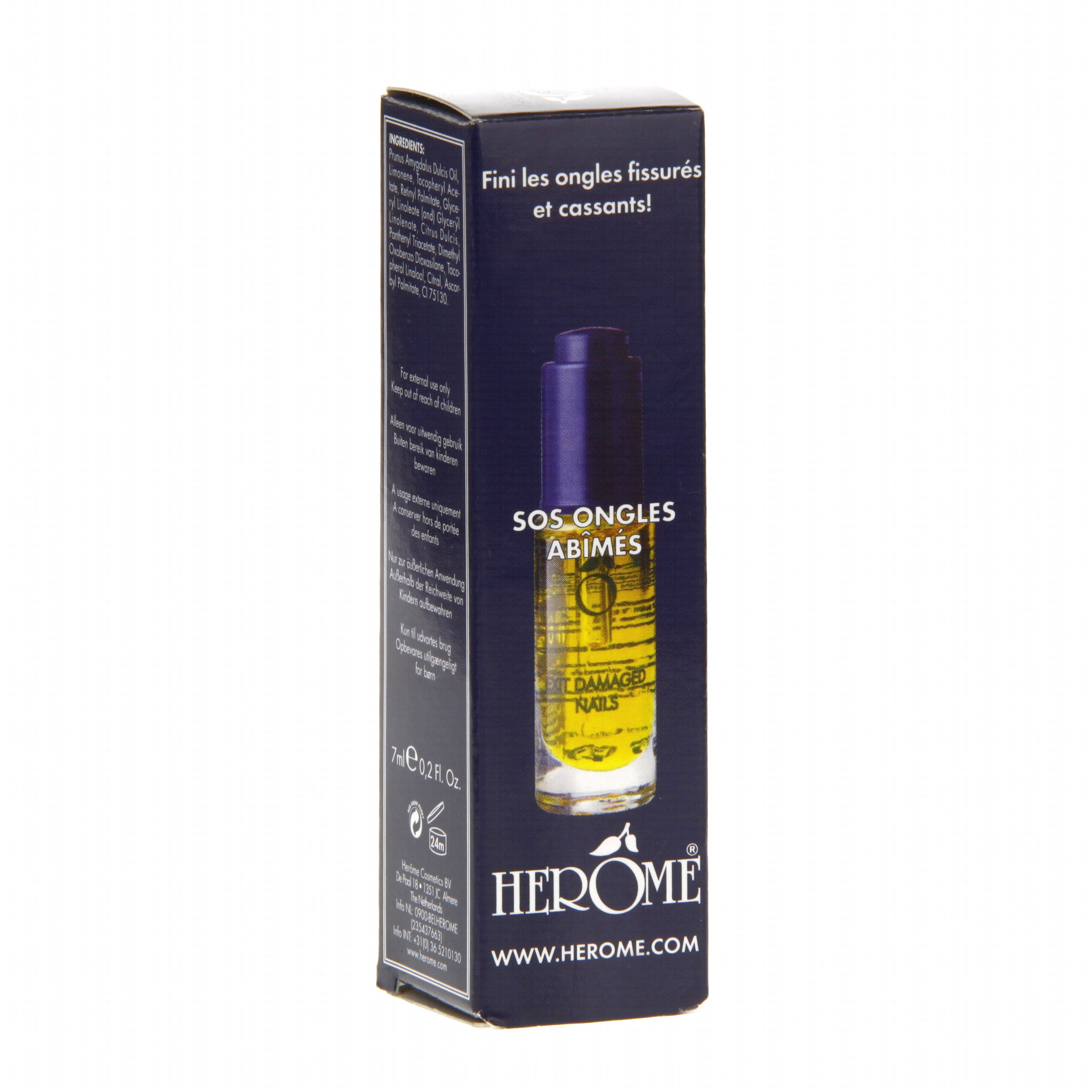 HERÔME Réparateur ongles abîmés flacon 7ml