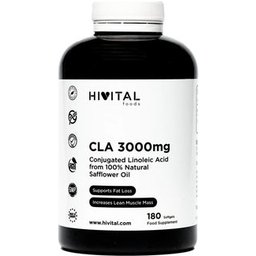 CLA Acide Linoléique Conjugué 3000 mgpar dose 180 capsules