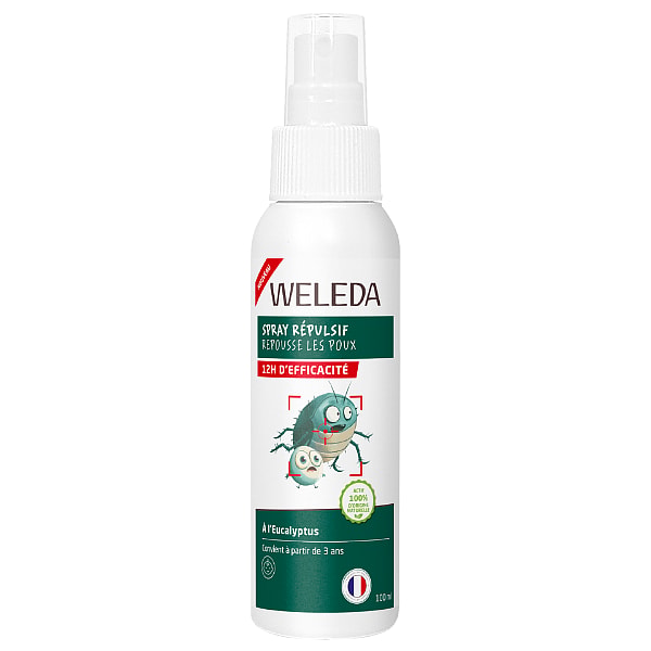 Spray répulsif poux - Biocide - Weleda