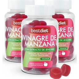 Bestdiet Bonbons au Vinaigre de Cidre de Pomme 60uts