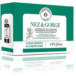 Nez & Gorge 15 gélules