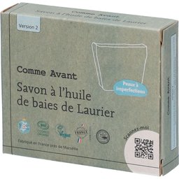 Comme Avant Savon à l'huile de baies de laurier et argile verte