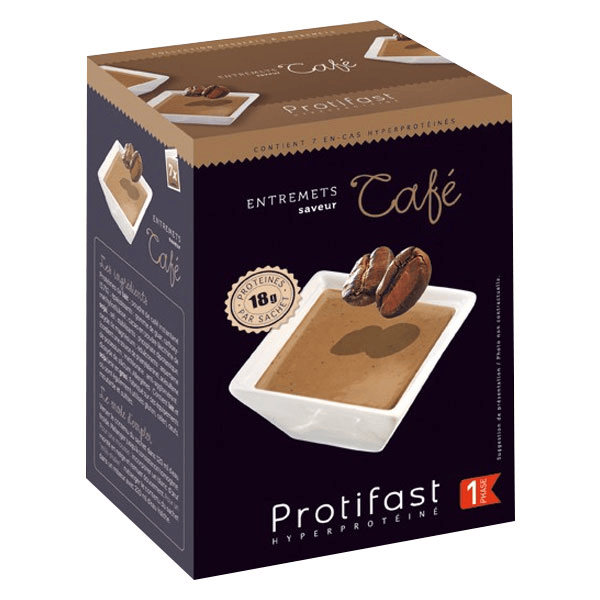 Entremet Hyperprotéiné Café 7 sachets