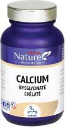 Calcium Bisglycinate Chélaté 60 Gélules - Pot 60 gélules