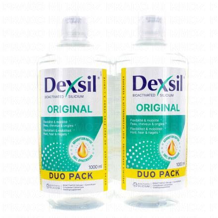 Original Silicium lot de 2 flacon 1l