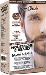 Kit Coloration Barbe & Moustache Châtain Clair