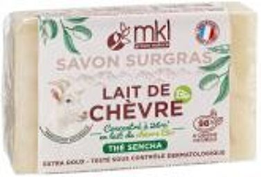 Savon au Lait de Chèvre Bio 100 g Thé Sencha - Pain 100 g