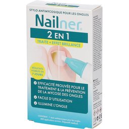 Stylo contre la mycose des ongles 2 en 1