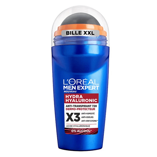 Men Expert Hydra Hyaluronic Déodorant bille 72h 50ml
