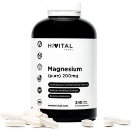 Magnésium pur 200 mg240 comprimés végétaliens