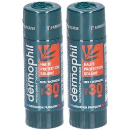 Dermophil Phyto-Dermatologique Stick Lèvres Haute Protection Solaire SPF 30