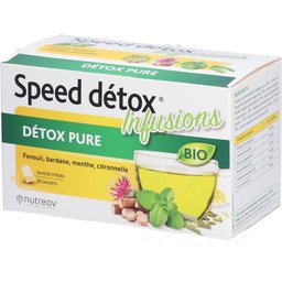 Speed Détox Infusions Détox Pure Bio Saveur Citron