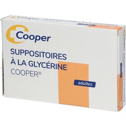 Suppositoires à la Glycérine Adultes