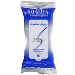 Dermoliquide 15 Lingettes Nettoyantes