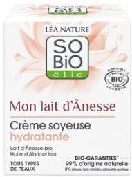 Mon Lait d'Ânesse Crème Soyeuse Hydratante Biologique 50 ML - Pot 50 ml