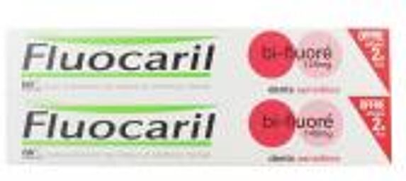 Dentifrice bi-Fluoré Dents Sensibles 2 x 75 ml - Lot 2 x 75 ml
