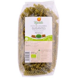 Organic Pea Spirals S/G Ve 250g