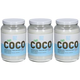 Huile pur de coco, native et pressée à froid