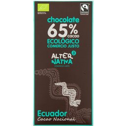 Choco 65% Cacao Equateur Bio 80g