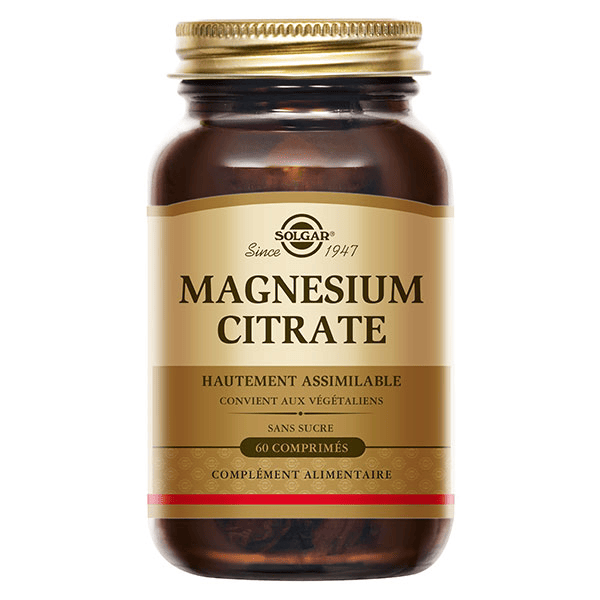 Magnésium Citrate 60 comprimés