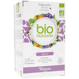 Nutrisanté Infusión Bio Relax 20 Sobres