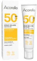Spray Solaire SPF50 Bio 100 ml - Tube-vaporisateur 100 ml