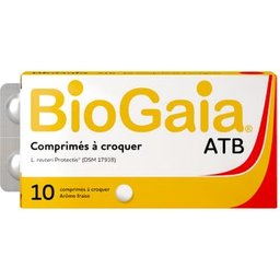 ATB Comprimés Fraise 10 Comprimés À Croquer