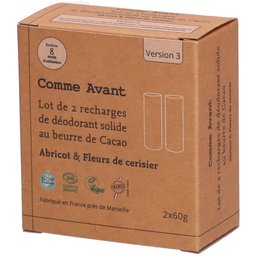 Recharges déodorant solide -  Abricot & Fleurs de cerisier