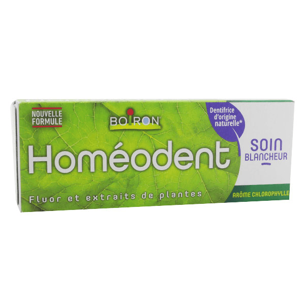 Homéodent Dentifrice Soin Blancheur Chlorophylle 75ml