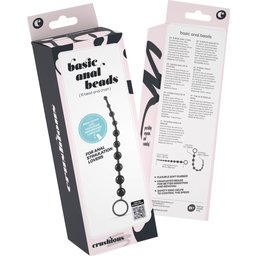 Chaîne Anale à 10 Balles Noir 1ut