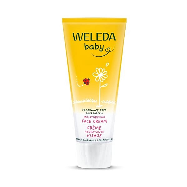 Crème hydratante Visage au Calendula bio sans parfum - Weleda