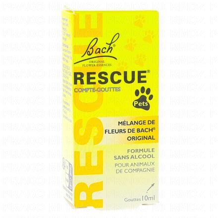 FLEURS DE BACH Rescue pets compte gouttes flacon 10ml