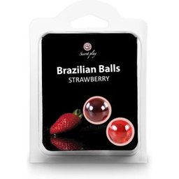 Brazilian Balls à l'arôme de fraise 8g