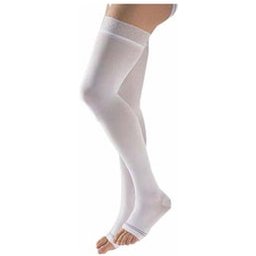 Venoflex 2 Clinic Bas Cuisse Anti Stase Blanc N3 1 Paire