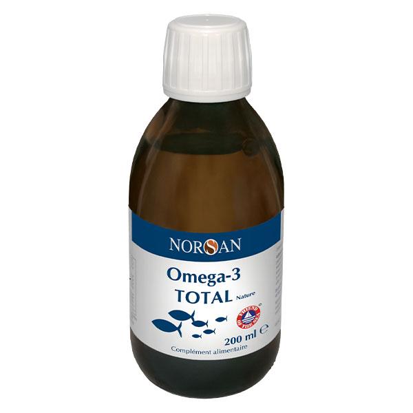 Omega-3 Total Nature 2000mg Huile de Poisson 200ml