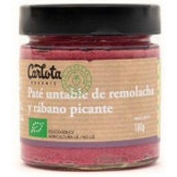 Pâté de Betteraves Et de Raifort Bio 180g