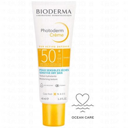 Photoderm - Crème très haute Protection solaire SPF50+ peau sèche 40ml