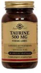Taurine 500 mg Gélules Végétales - Flacon 50 gélules végétales