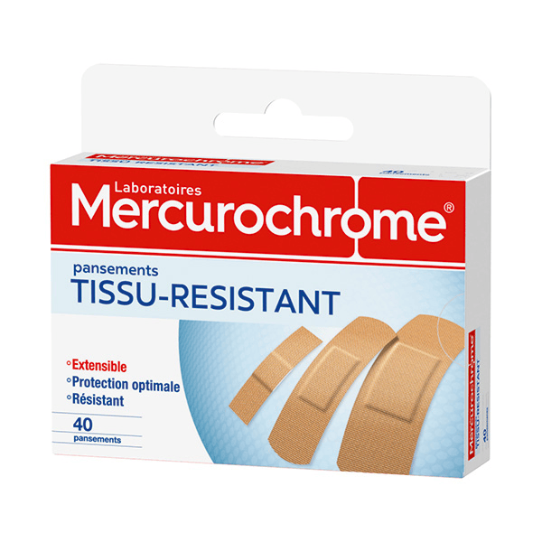 Pansements Tissu boite de 40