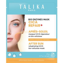 Cica Repair + Masque S.o.s. Réparateur Après-Soleil en Bio-Cellulose