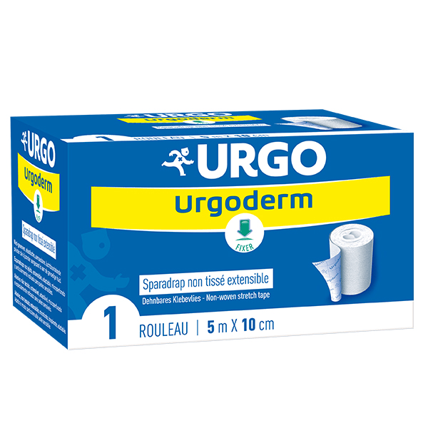 Médical Urgoderm Spradrap Non Tissé Extensible 10cm x 5m