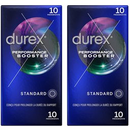 Préservatifs Performance Booster- 2 x 10 Préservatifs Effet longue durée