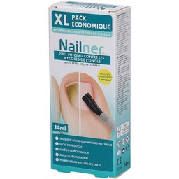 Nailner 2 en 1 pinceau contre les mycoses de l'ongle