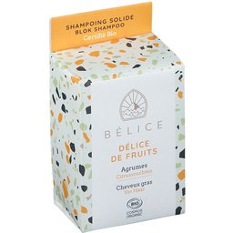 Shampoing solide Délice de fruits Agrumes Bio