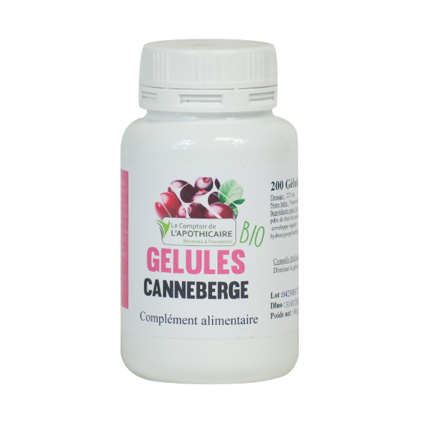 Canneberge Bio 200 gélules
